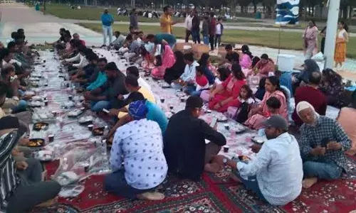 റംസാന്റെ സാഹോദര്യസന്ദേശവുമായി പ്രവാസി സ്‌നേഹകൂട്ടായ്മയൊരുക്കി നവയുഗം ജുബൈല്‍ ഇഫ്താര്‍ സംഗമം