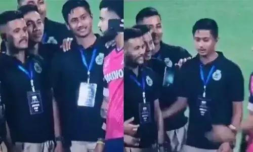 സപ്പോര്‍ട്ടിങ് സ്റ്റാഫിനൊപ്പം ഫോട്ടോ എടുത്ത ശേഷം ഫോണ്‍ എറിഞ്ഞ് നല്‍കി; താരത്തിന് അഹങ്കാരവും ജാഡയുമെന്ന് ആരാധകര്‍; നായകന്‍ സഞ്ജുവിനെ കണ്ട് പഠിക്കാന്‍ നിര്‍ദ്ദേശം; വീഡിയേ