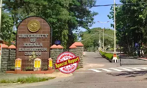 പത്തു മാസം മുന്‍പ് നടന്ന പരീക്ഷയുടെ ഉത്തരക്കടലാസുകള്‍ ബൈക്കില്‍നിന്ന് വീണുപോയെന്ന് അധ്യാപകന്‍; വീണ്ടും പരീക്ഷ എഴുതണമെന്ന് കേരള സര്‍വകലാശാല; പ്രതിഷേധവുമായി എംബിഎ വിദ്യാര്‍ഥികള്‍; അധ്യാപകനെ ഡീബാര്‍ ചെയ്യും