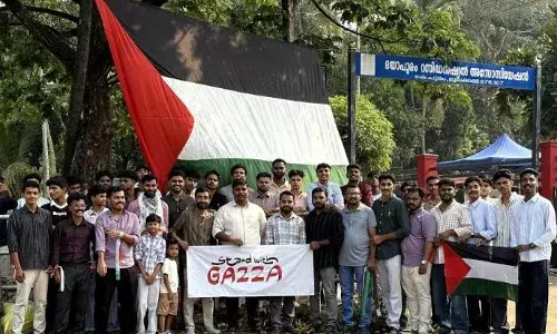 ഈദ് ഗാഹുകളില് വഖ്ഫ് ബില് പ്രതിഷേധവും ഫലസ്തീന് ഐക്യദാര്ഢ്യവും സംഘടിപ്പിച്ച് എസ്.ഐ.ഒ ഈദ് ഗാഹുകളില് വഖ്ഫ് ബില് പ്രതിഷേധവും ഫലസ്തീന് ഐക്യദാര്ഢ്യവും സംഘടിപ്പിച്ച് എസ്.ഐ.ഒ