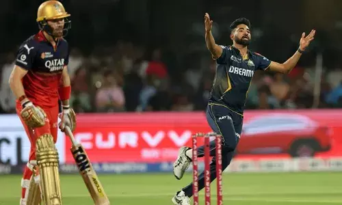 ആര്‍സിബിയെ വിറപ്പിച്ച് സിറാജിന്റെ പ്രതികാരം; രക്ഷാപ്രവര്‍ത്തനവുമായി ലിവിങ്സ്റ്റനും ടിം ഡേവിഡും; ഐപിഎല്ലില്‍ ഗുജറാത്ത് ടൈറ്റന്‍സിന് 170 റണ്‍സ് വിജയലക്ഷ്യം