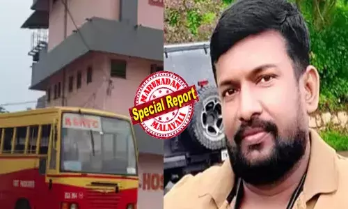 കെഎസ്ആർടിസി യുടെ വളയം നിയന്ത്രിക്കവേ ഉണ്ടായ ദേഹാസ്വാസ്ഥ്വം; യാത്രക്കാർ പരിഭ്രാന്തിയിലായപ്പോൾ മനസ് പതറാതെ കാവൽ മാലാഖയെ പോലെ മുന്നോട്ട് വന്നു; ജീവന്റെ തുടിപ്പുമായി ആശുപത്രിയിലേക്ക് ബസുമായി കുതിച്ച് ധൈര്യം; ബിജോയിയെ രക്ഷിച്ച ആ സൂപ്പർ ഹീറോ ഇവിടെയുണ്ട്; കൂടെ മറ്റൊരു ആശങ്കയും!