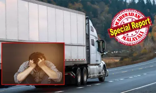 പരിചയ സമ്പന്നരല്ലാത്ത മലയാളി ട്രക്ക് ഡ്രൈവർമാരെ നോട്ടമിടും; കാലതാമസമില്ലാതെ ജോലി തരപ്പെടുത്തി നൽകി വിശ്വാസ്യത പിടിച്ചു പറ്റും; ശമ്പളം ആവശ്യപ്പെടുമ്പോൾ നൽകുന്ന ചെക്കുകൾ മടങ്ങുന്നതോടെ ബാങ്കിന്റെ ബ്ളാക്ക് ലിസ്റ്റിലാകും; അക്കൗണ്ടും മരവിപ്പിക്കുന്നതോടെ കടക്കെണിയിലായവർ നിരവധി; തട്ടിപ്പുമായി വിദേശത്തും സജീവമായി മലയാളികളുടെ റിക്രൂട്ടിംഗ് ഏജൻസികൾ