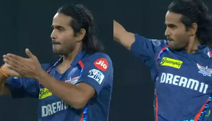 പിഴ കിട്ടിയിട്ടും, നെഗറ്റീവ് പോയിന്റ് നേടിയിട്ടും ആഘോഷ രീതി മാറ്റാന് തയ്യാറാകാതെ ലക്നൗ താരം ദിഗ്വേഷ്; ഇത്തവണ ഇരയായത് മുംബൈ താരം പിഴ കിട്ടിയിട്ടും, നെഗറ്റീവ് പോയിന്റ് നേടിയിട്ടും ആഘോഷ രീതി മാറ്റാന് തയ്യാറാകാതെ ലക്നൗ താരം ദിഗ്വേഷ്; ഇത്തവണ ഇരയായത് മുംബൈ താരം