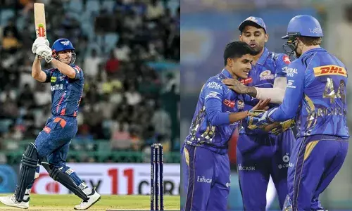 പവര്‍പ്ലേയില്‍ മാര്‍ഷിന്റെ ബാറ്റിംഗ് വെടിക്കെട്ട്; അര്‍ധ സെഞ്ചുറിയുമായി മാര്‍ക്രവും;  വീണ്ടും നിരാശപ്പെടുത്തി ഋഷഭ് പന്ത്; അഞ്ച് വിക്കറ്റുമായി ഹാര്‍ദിക് പാണ്ഡ്യ; മുംബൈക്കെതിരേ കൂറ്റന്‍ വിജയലക്ഷ്യമുയര്‍ത്തി ലക്നൗ