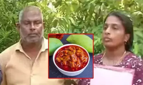 അന്നദാനത്തിനിടെ വീണ്ടും നാലാം തവണയും അച്ചാര്‍ ചോദിച്ചു, കൊടുത്തില്ല; ക്ഷേത്ര ഭാരവാഹിക്കും ഭാര്യയ്ക്കും മര്‍ദനം; യുവാവിനെതിരെ കേസെടുത്തു