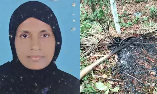 പറമ്പില്‍ വിറക് ശേഖരിക്കാന്‍ പോയി; ഇടിമിന്നലേറ്റ് വീട്ടമ്മയ്ക്ക് ദാരുണാന്ത്യം; ശേഖരിച്ചുവച്ച വിറകും സമീപത്തു നിന്നിരുന്ന തെങ്ങും മിന്നലില്‍ കത്തിയമര്‍ന്നു