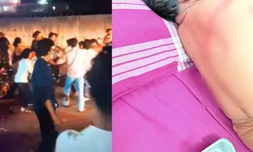 പടക്കം പൊട്ടിച്ചത് ചോദ്യം ചെയ്തത് ഇഷ്ടമായില്ല; അയല്‍വാസിയുടെ മുഖത്ത് ചായ ഒഴിച്ചു; തിരികെ വീട്ടിലേക്ക് പോയ യുവാവിനെ പത്തംഗ സംഘം ചേര്‍ന്ന് വെട്ടി; നാല് പേര്‍ക്ക് പരിക്ക്; സംഭവം കാര്‍കോട്ട്‌