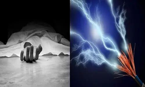 മാങ്ങ പറിക്കുന്നതിനിടെ അപകടം; തോട്ടി വൈദ്യുതിലൈനിൽ തട്ടി; ഷോക്കേറ്റ് വ്യാപാരിക്ക് ദാരുണാന്ത്യം; നിലവിളി കേട്ട് ഓടിയെത്തി അയൽവാസികൾ