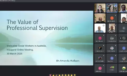 ഓസ്ട്രേലിയയില് മലയാളി പ്രൊഫഷണല് സോഷ്യല് വര്ക്കര്മാരുടെ കൂട്ടായ്മ നിലവില് വന്നു ഓസ്ട്രേലിയയില് മലയാളി പ്രൊഫഷണല് സോഷ്യല് വര്ക്കര്മാരുടെ കൂട്ടായ്മ നിലവില് വന്നു