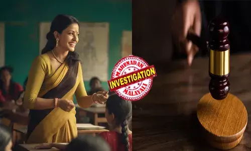 ടെൽ മി വാട്ട് ഈസ് യുവർ ടീച്ചിങ്ങ് ഫിലോസഫി?; വെരിഫിക്കേഷൻ സമയത്തെ ടെൻഷൻ ശ്രദ്ധിച്ചു; ആ...തൂക്കിയല്ലോ നാഥായെന്ന് യുവതി; മുഖത്ത് പരുങ്ങൽ ഭാവം; പിടി വീണത് ആ കടുംകട്ടി ചോദ്യത്തിൽ; വ്യാജ അധ്യാപികയ്ക്ക് എട്ടിന്റെ പണി; കുടുങ്ങിയത് പ്രിൻസിപ്പലിന്റെ സംശയത്തിൽ; ഇപ്പൊ മനസ്സിലായോ..എന്ന് കോടതി