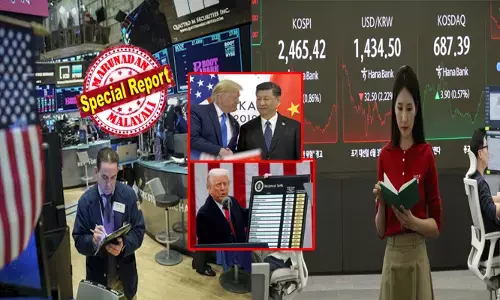 വീണ്ടും തകർന്ന് തരിപ്പണമായി അമേരിക്കൻ വിപണി; യൂറോപ്പിനും കണ്ടകശനി; ലണ്ടൻ സ്റ്റോക്ക് എക്സ്ചേഞ്ച് സൂചികയിലും വൻ ഇടിവ്; ഏഷ്യൻ രാജ്യങ്ങൾക്കും തിരിച്ചടി; ലോകത്തെ ആശങ്കയിലാക്കി ആഗോള വിപണി; യുഎസ് പ്രസിഡന്റിന്റെ കടുംകട്ടി നയത്തിൽ വിറങ്ങലിച്ച് രാജ്യങ്ങൾ; ലോകം മറ്റൊരു സാമ്പത്തിക മാന്ദ്യത്തിലേക്കോ?; ട്രംപിന്റെ തീരുവ യുദ്ധം ബൂമറാംഗാകുമ്പോൾ!