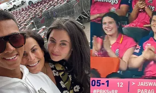 പതിവ് തെറ്റിക്കാതെ മാഡി; ജയ്‌സ്വാളിന്റെ കളി കാണാന്‍ പറന്നെത്തി; ഇരുവരും ഡേറ്റിങ്ങില്‍ എന്ന് ആരാധകര്‍