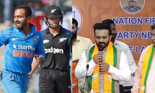 മുന്‍ ഇന്ത്യന്‍ ക്രിക്കറ്റ് താരം കേദാര്‍ ജാദവ് ബി.ജെ.പിയില്‍ ചേര്‍ന്നു