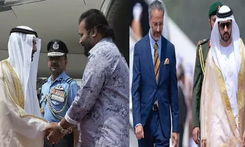 ഹബീബി വെൽക്കം..; ദുബായ് കിരീടാവകാശി ഷെയ്ഖ് ഹംദാൻ ഔദ്യോഗിക സന്ദർശനത്തിനായി ഇന്ത്യയിലെത്തി; വിമാനത്താവളത്തിൽ സ്വീകരണം നൽകി കേന്ദ്ര സഹമന്ത്രി സുരേഷ് ഗോപി