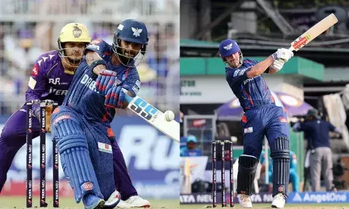 ഈഡന്‍ ഗാര്‍ഡന്‍സിനെ പൂരപ്പറമ്പാക്കി പുരാന്റെയും മാര്‍ഷിന്റെയും ബാറ്റിംഗ് വെടിക്കെട്ട്; അടിവാങ്ങിക്കൂട്ടി സ്‌പെന്‍സര്‍ ജോണ്‍സണ്‍; ലക്‌നൗവിനെതിരെ കൊല്‍ക്കത്തക്ക് 239 റണ്‍സിന്റെ കൂറ്റന്‍ വിജയലക്ഷ്യം