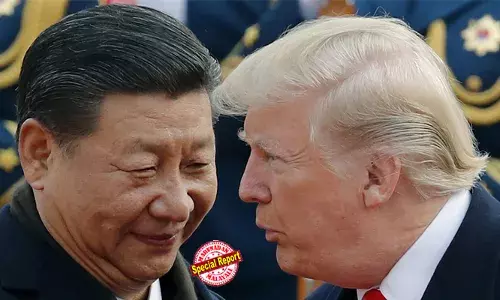 വാശിയെങ്കില്‍ വാശി! ചൈനയുടെ വെല്ലുവിളിക്ക് അതേ നാണയത്തില്‍ ട്രംപിന്റെ മറുപടി; ചൈനയ്ക്ക് 104 ശതമാനം താരിഫ് ചുമത്തി തിരിച്ചടി; 50 ശതമാനം അധിക താരിഫ് ബുധനാഴ്ച നിലവില്‍ വരുമെന്ന് വൈറ്റ് ഹൗസ്; കടുത്ത നടപടി 34 ശതമാനം താരിഫ് ചൈന പിന്‍വലിക്കാന്‍ വിസമ്മതിച്ചതോടെ; ഇതെങ്ങോട്ടാണ് പോക്കെന്ന് അന്തംവിട്ട് ലോകരാജ്യങ്ങള്‍