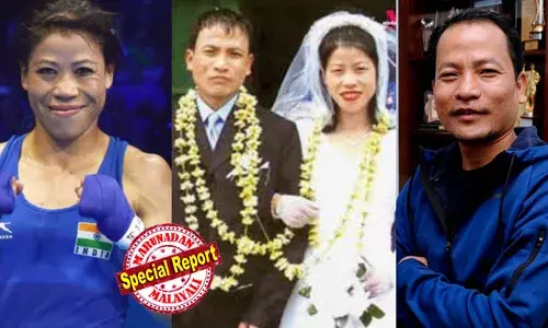 താല്‍പര്യമില്ലാതിരുന്നിട്ടും മണിപ്പൂര്‍ നിയമസഭാ തിരഞ്ഞെടുപ്പില്‍ മത്സരിപ്പിച്ചു; ഓന്‍ലെര്‍ പരാജയപ്പെട്ടതോടെ അസ്വാരസ്യം; മൂന്ന് കോടിയോളം രൂപ പ്രചാരണത്തിന് വിനിയോഗിച്ചതില്‍ അതൃപ്തി; വിവാഹ മോചനത്തിന് ഒരുങ്ങി മേരി കോം; താരദമ്പതികള്‍ ഉടന്‍ പിരിയുമെന്ന് റിപ്പോര്‍ട്ട്