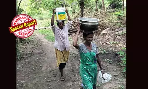 വേനലായാലും മഴയായാലും ഇവര്‍ക്ക് ഒരുപോലെ; കുടിവെള്ളത്തിനായി കിലോമീറ്ററുകള്‍ താണ്ടണം; യാത്ര കാട്ടാനകള്‍ വിഹരിക്കുന്ന ആനത്താരയിലൂടെ; തൊണ്ട നനയ്ക്കാനായി ആറളം ഫാം നിവാസികളുടെ നെട്ടോട്ടം