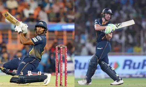 അര്‍ധ സെഞ്ചുറിയുമായി പടനയിച്ച് സായ് സുദര്‍ശന്‍; ബാറ്റിംഗ് വെടിക്കെട്ടുമായി ജോസ് ബട്‌ലറും ഷാറുഖ് ഖാനും; അവസാന ഓവറുകളില്‍ ആഞ്ഞടിച്ച് രാഹുല്‍ തെവാട്ടിയ; റണ്‍മല തീര്‍ത്ത് ഗുജറാത്ത് ടൈറ്റന്‍സ്; രാജസ്ഥാന് 218 റണ്‍സ് വിജയലക്ഷ്യം