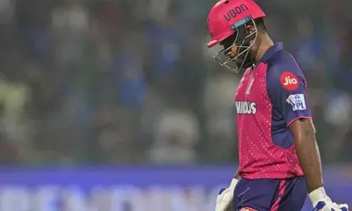 ഗുജറാത്തിനെതിരായ തോല്‍വിക്ക് പിന്നാലെ രാജസ്ഥാന് തിരിച്ചടി; കുറഞ്ഞ ഓവര്‍ നിരക്കിന് ക്യാപ്റ്റന്‍ സഞ്ജുവിന് പിഴ ചുമത്തി ബിസിസിഐ; ഐപിഎല്‍ പെരുമാറ്റച്ചട്ടം ആര്‍ട്ടിക്കിള്‍ 2.22 പ്രകാരമാണ് നടപടി