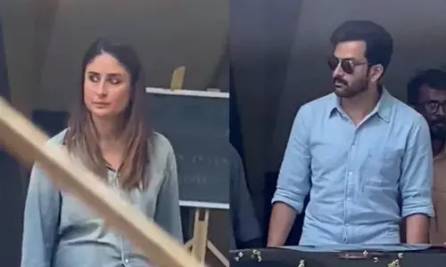 കരീനയ്ക്ക് പിറകെ പൃഥ്വിയും; രണ്ടും പേരും ഒരേ ഔട്ട്ഫിറ്റില്‍; ഷൂട്ടിങ് സെറ്റില്‍ നിന്നുള്ള വീഡിയോ എന്ന് സോഷ്യല്‍ മീഡിയ; എന്താണ് വരാന്‍ പോകുന്ന വാര്‍ത്ത; എക്‌സൈറ്റ്‌മെന്റോടെ ആരാധകര്‍