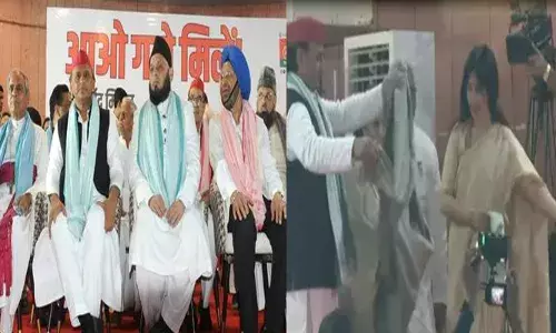 മതസൗഹാർദം കാത്ത് സൂക്ഷിക്കണം; എന്നാലെ രാജ്യത്ത് സമാധാനം നിലനിൽക്കുകയുള്ളൂ; മനുഷ്യർ വേർതിരിഞ്ഞ് കഴിയാൻ ഉള്ളവരല്ല;ഹോളി ഈദ് മിലൻ സംഘടിപ്പിച്ച് സമാജ്‌വാദി പാർട്ടി