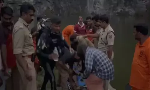 കുളിക്കുന്നതിനിടയിൽ ക്വാറിയിൽ അബദ്ധത്തിൽ വീണു; കുളത്തിൽ വീണ് മധ്യവയസ്കന് ദാരുണാന്ത്യം; ദാരുണ സംഭവം അമ്പലവയലിൽ