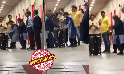 സ്യൂട്ട്‌കെയ്‌സ് ഉരുട്ടിക്കൊണ്ടുവരവെ ബമ്പില്‍ തട്ടിയപ്പോള്‍ പെണ്‍കുട്ടി കരച്ചില്‍;  ഓടിയെത്തിയ സുരക്ഷാ ജീവനക്കാന്‍ സ്യൂട്ട്‌കെയ്‌സ് തുറന്നപ്പോള്‍ ചുരുണ്ടിരിക്കുന്ന പെണ്‍കുട്ടി;  കാമുകിയെ ബോയ്‌സ് ഹോസ്റ്റലില്‍ എത്തിക്കാന്‍ ശ്രമിച്ച വിദ്യാര്‍ഥി പിടിയില്‍