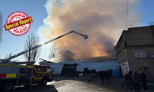 കീവിലെ ഇന്ത്യന്‍ ഫാര്‍മ കമ്പനിക്ക് നേരേ റഷ്യ ഡ്രോണ്‍ ആക്രമണം നടത്തിയെന്ന് യുക്രെയിന്‍; കുട്ടികള്‍ക്കും മുതിര്‍ന്നവര്‍ക്കുമുള്ള മരുന്നുകള്‍ സൂക്ഷിച്ചിരുന്ന സംഭരണശാല കത്തി നശിച്ചു; ഇന്ത്യയുമായി സവിശേഷ സൗഹൃദം അവകാശപ്പെടുന്ന റഷ്യയുടെ ആക്രമണം മന:പൂര്‍വമെന്നും യുക്രെയിന്‍