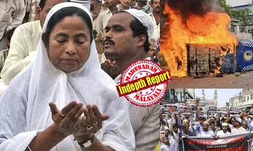 ഹിന്ദു വീടുകളും കടകളും നോക്കി കൊള്ളയും കൊള്ളിവെപ്പും; കൊല്ലപ്പെട്ടവില്‍ രണ്ടുപേര്‍ വഖഫ് നിയമത്തെ എതിര്‍ക്കുന്ന സിപിഎമ്മുകാര്‍; പള്ളികള്‍ പിടിച്ചെടുക്കുമെന്ന് കുപ്രചാരണം; പിന്നില്‍ തൃണമൂല്‍ കോണ്‍ഗ്രസിന്റെ പ്രീണനനയമെന്ന് വിമര്‍ശനം; ബംഗാളില്‍ മമതയുടെ ഇസ്ലാമിക ഖിലാഫത്തോ?