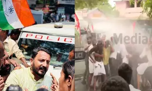 എന്റെ തലയെടുക്കുമെന്ന് വെല്ലുവിളിച്ചവരോട്, ഞാന്‍ പാലക്കാട് ടൗണിലുണ്ട്, തലയെടുക്കുന്നവര്‍ ഇങ്ങോട്ടുവാ, എടുത്ത് കാണിക്ക്; കാലുവെട്ടുമെന്ന് പറഞ്ഞില്ലെ, ആ കാല് ഉറപ്പിച്ച് തന്നെയാണ് ഇവിടെ നില്‍ക്കുന്നത്; ജീവനറ്റ് പോകും വരെ ബി.ജെ.പിക്കെതിരായി പോരാടുമെന്ന് രാഹുല്‍ മാങ്കുട്ടത്തില്‍