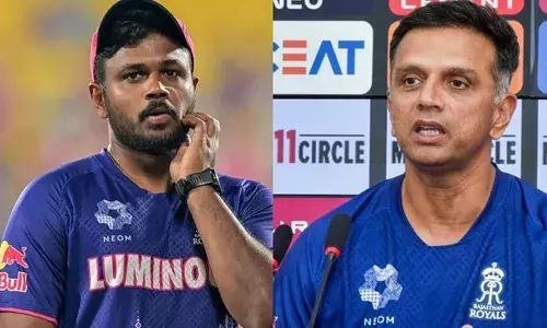 ഈ റിപ്പോര്‍ട്ടുകള്‍ എവിടെ നിന്നാണ് വരുന്നതെന്ന് എനിക്കറിയില്ല; സഞ്ജുവും ഞാനും പോകുന്നത് ഒരുമിച്ച്; അദ്ദേഹം ഞങ്ങളുടെ ടീമിന്റെ അവിഭാജ്യ ഘടകമാണ്; ഓരോ തീരുമാനത്തിലും ചര്‍ച്ചയിലും അദ്ദേഹം ഉണ്ടാകാറുണ്ട്: ടീമില്‍ ഭിന്നതയെന്ന് റിപ്പോര്‍ട്ടുകളില്‍ പ്രതികരിച്ച് ദ്രാവിഡ്