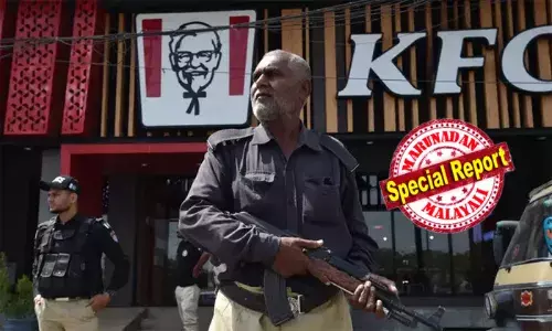 പലസ്തീന്‍ വിഷയത്തില്‍ കെ.എഫ്.സി എന്തു പിഴച്ചു? ഇസ്രായേല്‍ ബന്ധം ആരോപിച്ച് പാകിസ്താനില്‍ കെ.എഫ്.സിക്കെതിരെ വ്യാപക ആക്രമണം; ഔട്ട്‌ലെറ്റുകള്‍ അഗ്‌നിക്കിരയാക്കി, ജീവനക്കാരനെ വെടിവെച്ച് കൊന്നു; ഇതിനോടകം ആക്രമിക്കപ്പെട്ടത് 20 ഔട്ട്‌ലറ്റുകള്‍