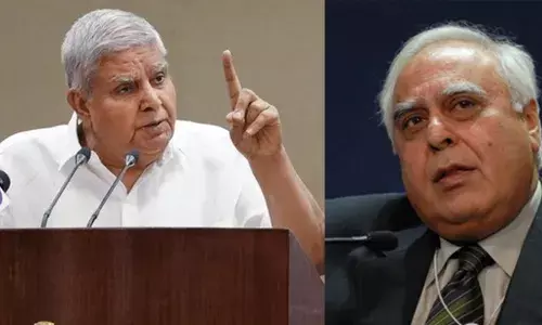 ഉപരാഷ്ട്രപതിയുടെ ആണവ മിസൈല്‍ പരാമര്‍ശത്തിനെതിരെ ആഞ്ഞടിച്ച് പ്രതിപക്ഷം; ജഗ്ദീപ് ധന്‍കറിന്റേത് വെറും രാഷ്ട്രീയ പ്രസ്താവനയെന്ന കപില്‍ സിബല്‍; വഹിക്കുന്ന പദവിയെ ഓര്‍ക്കണമെന്നും വിമര്‍ശനം