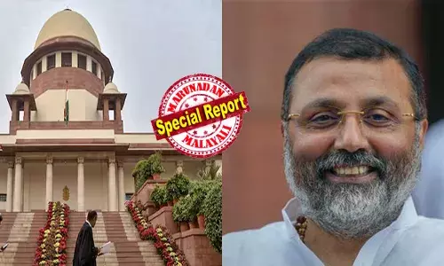 സുപ്രീം കോടതിക്കും ചീഫ് ജസ്റ്റിസ് സഞ്ജീവ് ഖന്നയ്ക്കും എതിരായ വിവാദ പരാമര്‍ശങ്ങള്‍; ബിജെപി എംപി നിഷികാന്ത് ദുബെക്കെതിരെ കോടതിയലക്ഷ്യ നടപടിക്ക് അനുമതി തേടി അറ്റോര്‍ണി ജനറലിന് കത്ത്; പരമോന്നത കോടതിയെ അപകീര്‍ത്തിപ്പെടുത്താനും അശാന്തിയും അക്രമവും സൃഷ്ടിക്കാനും ലക്ഷ്യമിട്ടുളള പരാമര്‍ശങ്ങളെന്ന് ആരോപണം