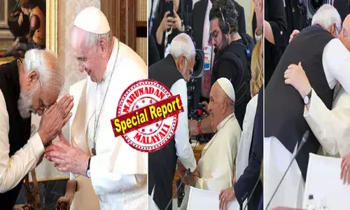 വിടവാങ്ങിയത് കാരുണ്യത്തിന്റെയും വിനയത്തിന്റെയും ആത്മീയ ധൈര്യം; അദ്ദേഹവുമായുളള കൂടിക്കാഴ്ച വലിയ പ്രചോദനമായിരുന്നു; കഷ്ടപ്പെടുന്നവർക്ക് പ്രത്യാശയുടെ പുതു ചൈതന്യം നൽകി; അദ്ദേഹത്തിന്റെ പുണ്യ ആത്മാവിന് നിത്യശാന്തി ലഭിക്കട്ടെ; ഫ്രാൻസിസ് മാർപ്പാപ്പയുടെ നിര്യാണത്തിൽ ദുഃഖം രേഖപ്പെടുത്തി പ്രധാനമന്ത്രി നരേന്ദ്രമോദി