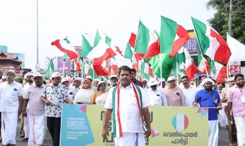 സാഹോദര്യ കേരള പദയാത്രക്ക്ത ലസ്ഥാനനഗരിയില് ആവേശോജ്ജ്വല തുടക്കം സാഹോദര്യ കേരള പദയാത്രക്ക്ത ലസ്ഥാനനഗരിയില് ആവേശോജ്ജ്വല തുടക്കം