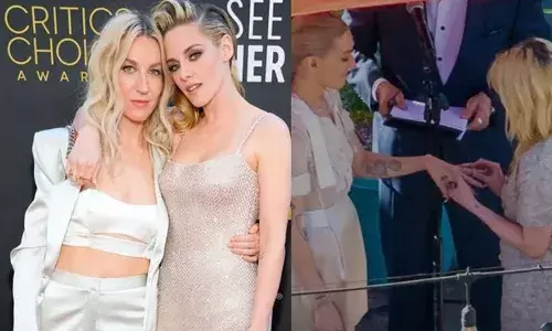 2019 ല്‍ ഇന്‍സ്റ്റഗ്രാമിലൂടെ ഔദ്യോഗികമാക്കി പ്രണയബന്ധം; 2021 ല്‍ വിവാഹ നിശ്ചയം; ഹോളിവുഡ് താരം ക്രിസ്റ്റിന്‍ സ്റ്റുവര്‍ട്ടും ഡിലന്‍ മേയറും വിവാഹിതയായി