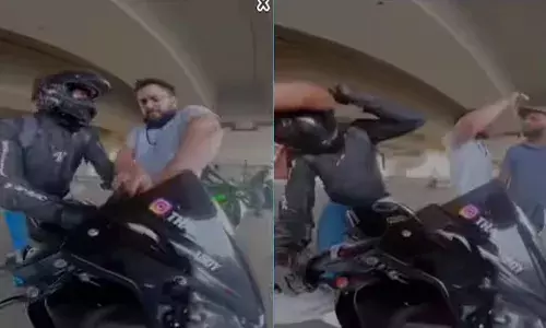 എന്താടാ...നിനക്ക് കൂടുതൽ കളിക്കല്ലേ മോനെ; ചേട്ടാ..ക്ഷമിക്കൂ; റോഡിലൂടെ അശ്രദ്ധമായി ഓടിച്ച് സ്കോര്‍പ്പിയോക്കാരൻ; ചോദ്യം ചെയ്ത ബൈക്ക് റൈഡര്‍മാർക്ക് സംഭവിച്ചത്; ദൃശ്യങ്ങൾ പുറത്ത്