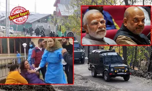 സൈനിക വേഷം ധരിച്ചെത്തി തുരുതുരാ നിറയൊഴിച്ചു; ജമ്മു-കശ്മീരില്‍ ട്രക്കിങ്ങിന് പോയ ടൂറിസ്റ്റുകള്‍ക്ക് നേരേ ഭീകരാക്രമണം; അഞ്ചുപേര്‍ കൊല്ലപ്പെട്ടു; ഇരുപതോളം പേര്‍ക്ക് പരിക്കേറ്റു; പരിക്കേറ്റവരില്‍ രണ്ടുപേരുടെ നില ഗുരുതരം; ആക്രമണം മിനി സ്വിറ്റ്‌സര്‍ലണ്ട് എന്നറിയപ്പെടുന്ന പഹല്‍ഗാമില്‍; സൗദിയില്‍ നിന്ന് അമിത്ഷായെ വിളിച്ച് മോദി; കശ്മീരിലെത്താന്‍ നിര്‍ദ്ദേശം