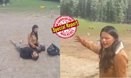 എന്റെ ഭര്‍ത്താവിനെ രക്ഷിക്കൂ, ദൈവത്തെയോര്‍ത്ത് അദ്ദേഹത്തെ രക്ഷിക്കൂ; ആരെങ്കിലും അദ്ദേഹത്തെ ആശുപത്രിയില്‍ എത്തിക്കൂ, ദയവായി സഹായിക്കൂ; ഞങ്ങള്‍ സ്‌നാക്ക് കഴിക്കുന്നതിടെ ഒരാള്‍ കടന്നുവന്ന് എന്റെ ഭര്‍ത്താവിന് നേരെ വെടിവച്ചു: ഭീകരാക്രമണം ഉണ്ടായ പഹല്‍ഗാമില്‍ എങ്ങും സ്ത്രീകളുടെ നിലവിളി; ചോരക്കളം, കരളലയിക്കുന്ന കാഴ്ചകള്‍