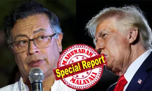 അനധികൃത കുടിയേറ്റക്കാരെ നാട് കടത്തുന്ന വിഷയത്തില്‍ തുടങ്ങിയ ഉടക്ക് അതിരു വിട്ടു; കൊളംബിയന്‍ പ്രസിഡണ്ടിന്റെ വിസയും റദ്ദാക്കി അമേരിക്ക; ഐ എം എഫ് യോഗത്തില്‍ പങ്കെടുക്കാനാവാതെ ഒരു രാജ്യം; ട്രംപിനെ പരിഹസിച്ച് നിലപാടില്‍ ഉറച്ച് പെട്രോ