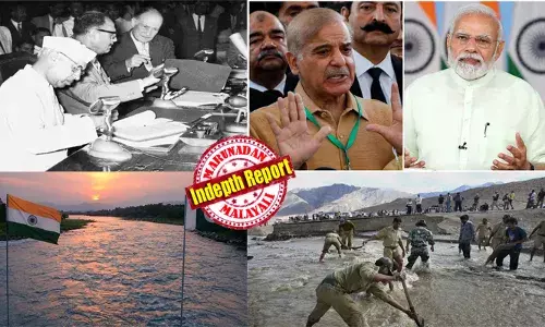 സിന്ധുവിനെയും മക്കളെയും എങ്ങനെ മുറിക്കാമെന്നത് ബ്രിട്ടീഷുകാരെ പോലും കുഴപ്പിച്ച പ്രശ്നം; 80 ശതമാനം ജലത്തിന് പുറമേ ഇന്ത്യ നല്‍കേണ്ടി വന്നത് 62,060,000 പൗണ്ട് സ്റ്റെര്‍ലിങ്ങും; അള മുട്ടിയപ്പോള്‍ കരാര്‍ മരവിപ്പിച്ച് തിരിച്ചടി; ആണവശക്തിയായ പാക്കിസ്ഥാനെ ജലയുദ്ധത്തിലുടെ തകര്‍ക്കാന്‍ ഭാരതം!