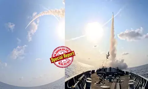 പഹല്‍ഗാം ഭീകരാക്രമണത്തിന് പിന്നാലെ ഒരുമുഴം മുന്നേ എറിഞ്ഞ് ഇന്ത്യ; അറബിക്കടലില്‍ പാക്കിസ്ഥാന്‍ മിസൈല്‍ പരീക്ഷണത്തിന് ഒരുങ്ങുമ്പോള്‍, ഐഎന്‍എസ് സൂററ്റ് പടക്കപ്പലില്‍ നിന്ന് മിസൈല്‍ തൊടുത്ത് പ്രതിരോധ കരുത്തറിയിച്ചു; വിമാനവാഹിനി കപ്പലായ ഐഎന്‍എസ് വിക്രാന്ത് ഉള്‍ക്കടലിലേക്ക് നീങ്ങിയെന്നും സൂചന; ഇന്ത്യ ശക്തമായ തിരിച്ചടിക്ക്?