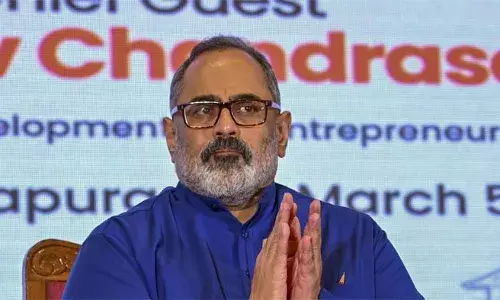 പാക് ഭീകരരെ പറ്റി പറയുമ്പോള്‍ എം എ ബേബിക്കും വി ഡി സതീശനും അസ്വസ്ഥത; ഭീകരാക്രമണത്തിലും പ്രീണന രാഷ്ട്രീയം കളിക്കുന്ന നേതാക്കള്‍ അത്തരം നടപടികള്‍ തിരുത്താന്‍ തയ്യാറാവണം: രാജീവ് ചന്ദ്രശേഖര്‍