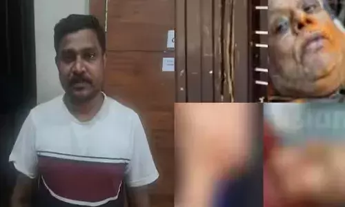 ഭാര്യയുടെ മാതാപിതാക്കളെ വെട്ടി പരിക്കേല്‍പ്പിച്ച ശേഷം 14 വയസ്സുള്ള കുട്ടിയുമായി കടന്നു; യുവാവ് അറസ്റ്റില്‍