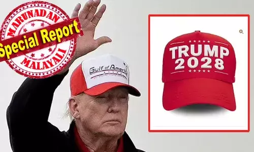 ട്രംപ് 2028 തൊപ്പി വില്‍പ്പനക്കിറങ്ങി; പഴുതുണ്ടാക്കി നിയമം മറികടന്ന് മൂന്നാം തവണയും പ്രസിഡന്റാവാന്‍ തയ്യാറായി ട്രംപ് രംഗത്ത്: ട്രംപിന്റെ അത്യാഗ്രഹത്തെ കുറിച്ച് ഗോസിപ് കഥകളുമായി അമേരിക്കന്‍ മാധ്യമങ്ങള്‍