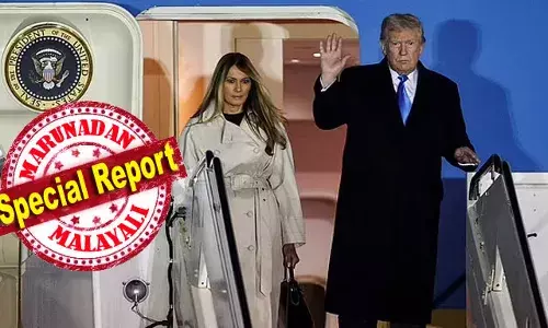 പോപ്പ് ഫ്രാന്‍സിസിന്റെ സംസ്‌കാരത്തില്‍ പങ്കെടുക്കാന്‍ ജീവിച്ചിരുന്ന കാലത്തെ ഭിന്നതകള്‍ മറന്ന് ഭാര്യക്കൊപ്പം റോമില്‍ പറന്നിറങ്ങി ട്രംപ്; ബ്രിട്ടീഷ് പ്രധാനമന്ത്രിയും ഇന്ത്യ-ഫ്രഞ്ച് പ്രസിഡന്റുമാരും അടക്കം 50 രാഷ്ട്രത്തലവന്മാര്‍ പങ്കെടുക്കും; പത്തോളം രാജാക്കന്മാര്‍ക്കും സീറ്റൊരുങ്ങി