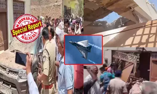 പുറത്തൊരു അസാധാരണ മുഴക്കം; ആകാശ കാഴ്ച കണ്ട് നാട്ടുകാർ ഭയപ്പെട്ടു; പലരും ചിതറിയോടി; മണിക്കൂറിൽ 3,700 കി.മീ വേഗതയിൽ കുതിച്ച് ഐഎഎഫ്; ഉഗ്ര ശബ്ദത്തിൽ നടുങ്ങി പ്രദേശം; വീടിന്റെ മേൽക്കൂര തകർന്നു; രണ്ട് മുറി അടക്കം തവിടുപൊടി; കാരണം അറിഞ്ഞ് ഇന്ത്യൻ വ്യോമസേനയ്ക്ക് തലവേദന!